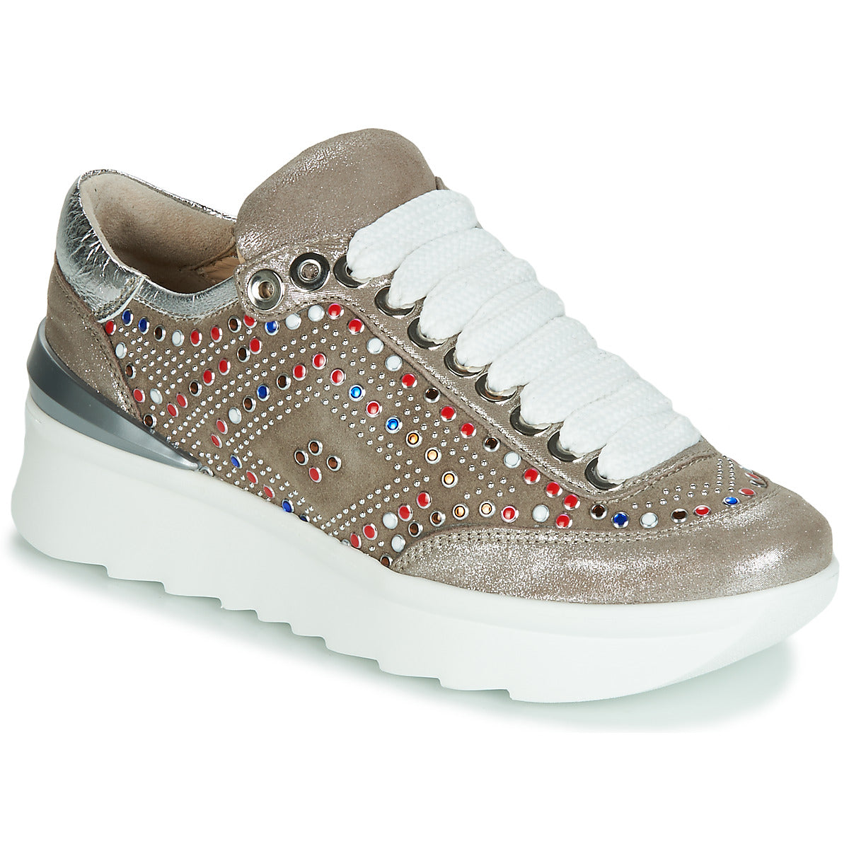 Sneakers basse donne Fru.it  5357-008  Beige 