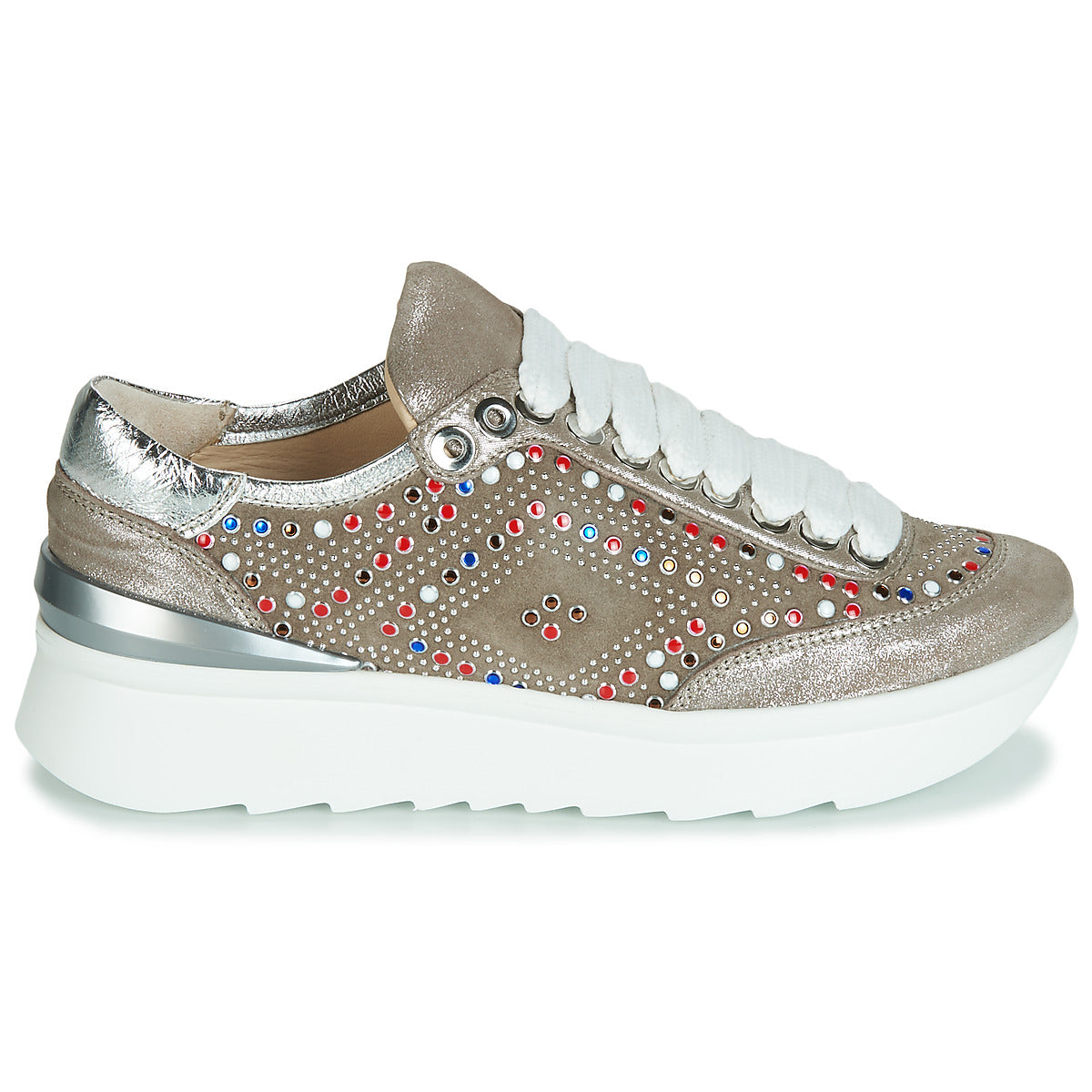 Sneakers basse donne Fru.it  5357-008  Beige 