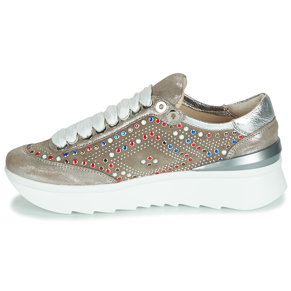 Sneakers basse donne Fru.it  5357-008  Beige 