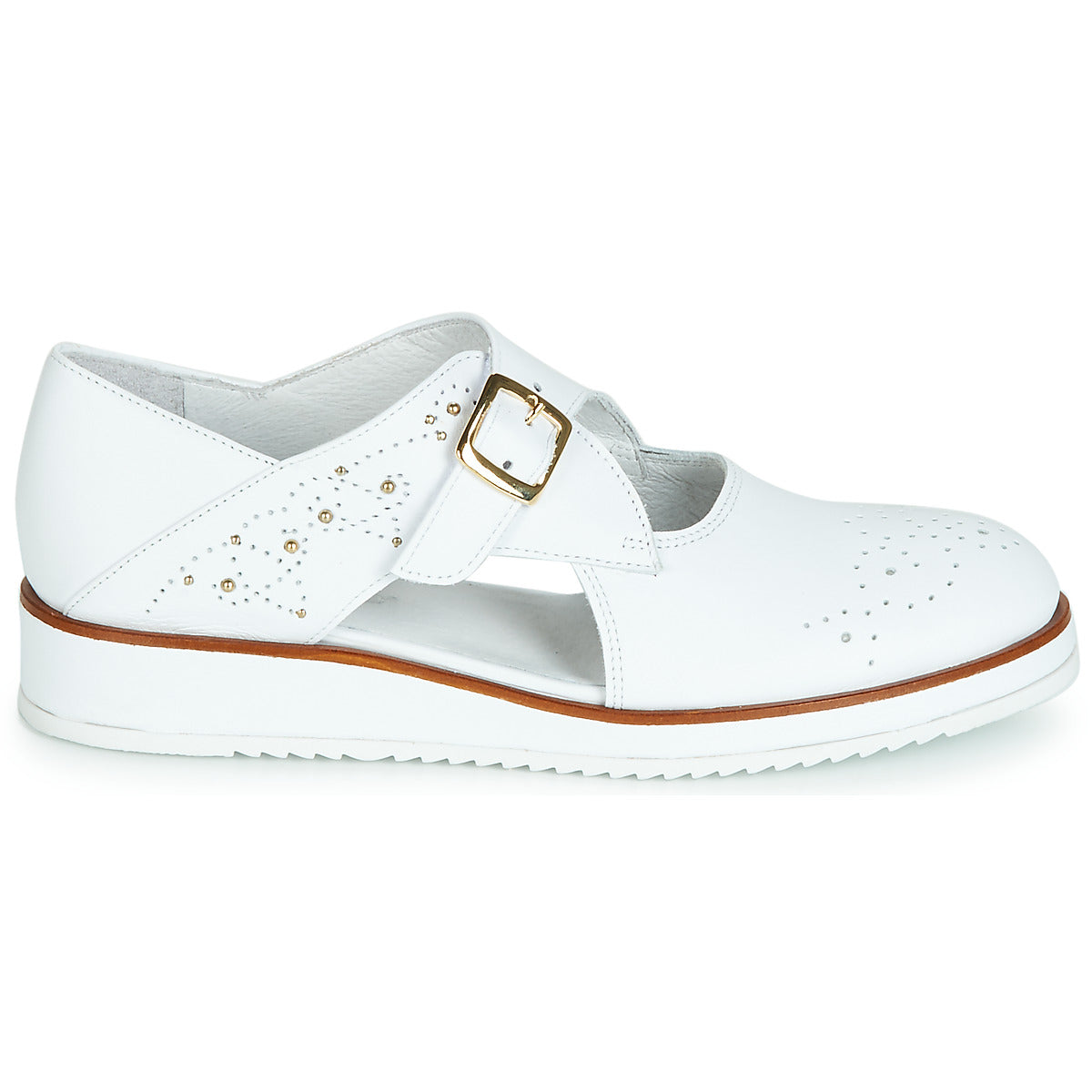 Scarpe donne Regard  RIXALO V1 NAPPA BLANC  Bianco 