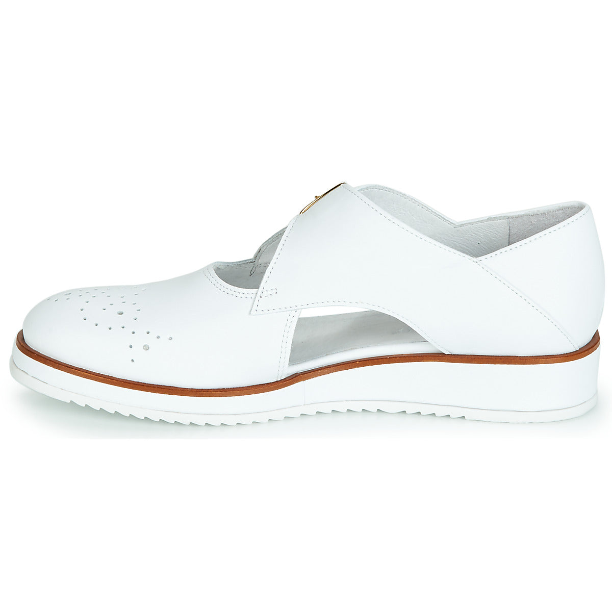 Scarpe donne Regard  RIXALO V1 NAPPA BLANC  Bianco 