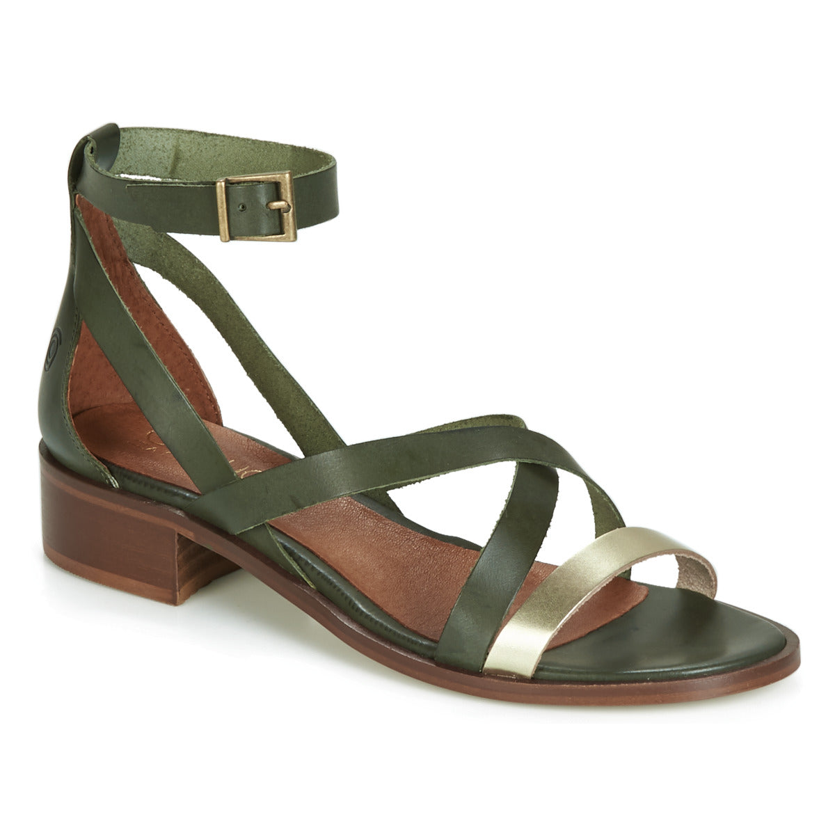 Sandali donne Casual Attitude  COUTIL  Verde 