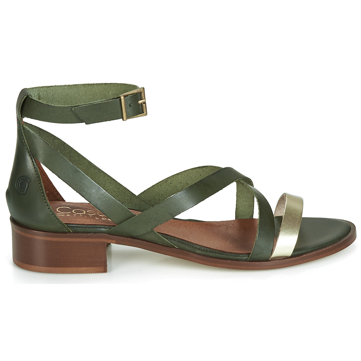 Sandali donne Casual Attitude  COUTIL  Verde 