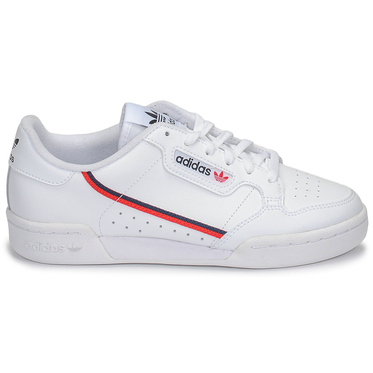 Scarpe bambini ragazzo adidas  CONTINENTAL 80 J  Bianco 