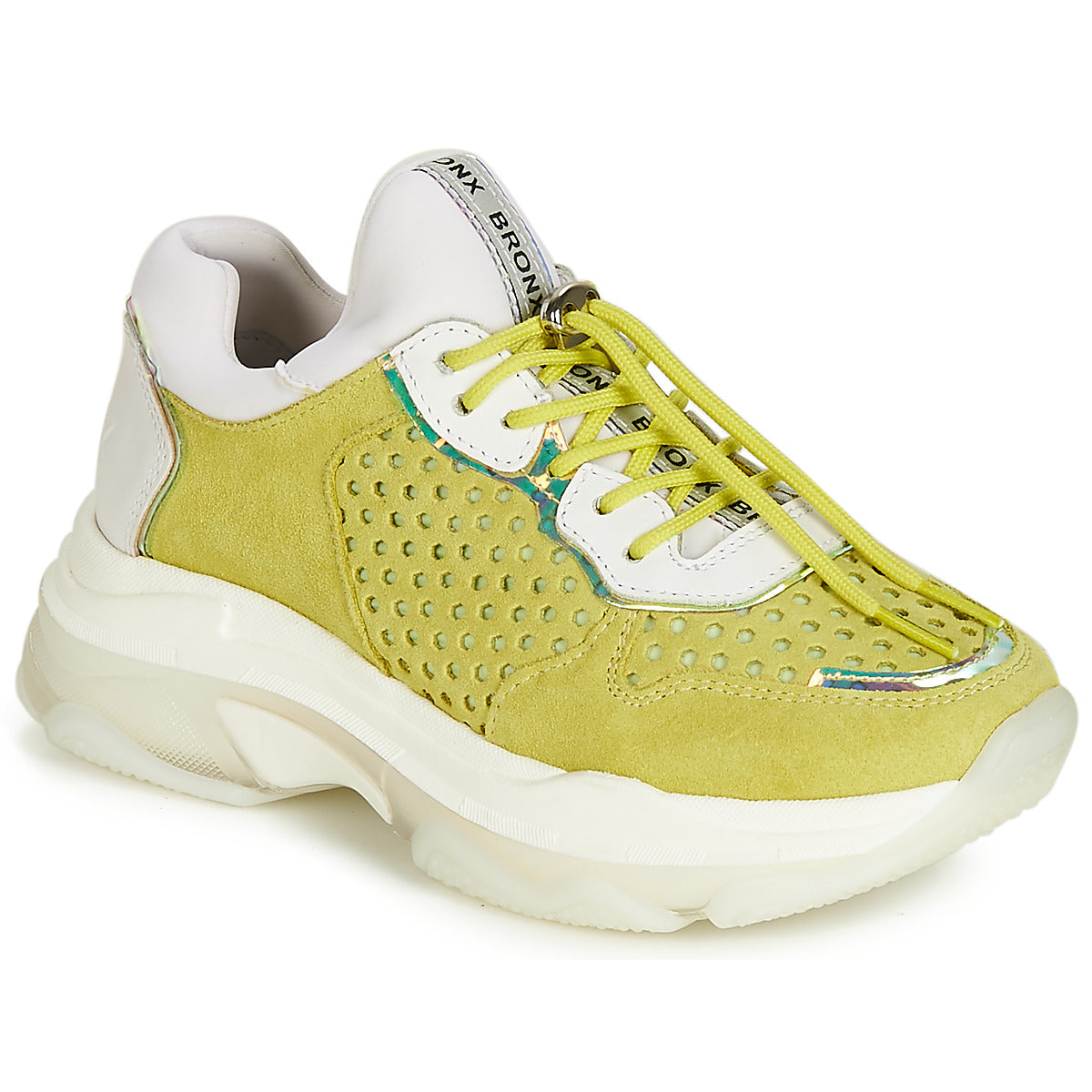 Sneakers basse donne Bronx  BAISLEY  Giallo 