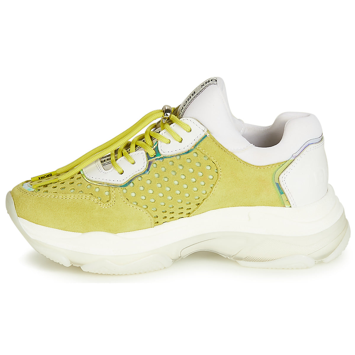 Sneakers basse donne Bronx  BAISLEY  Giallo 