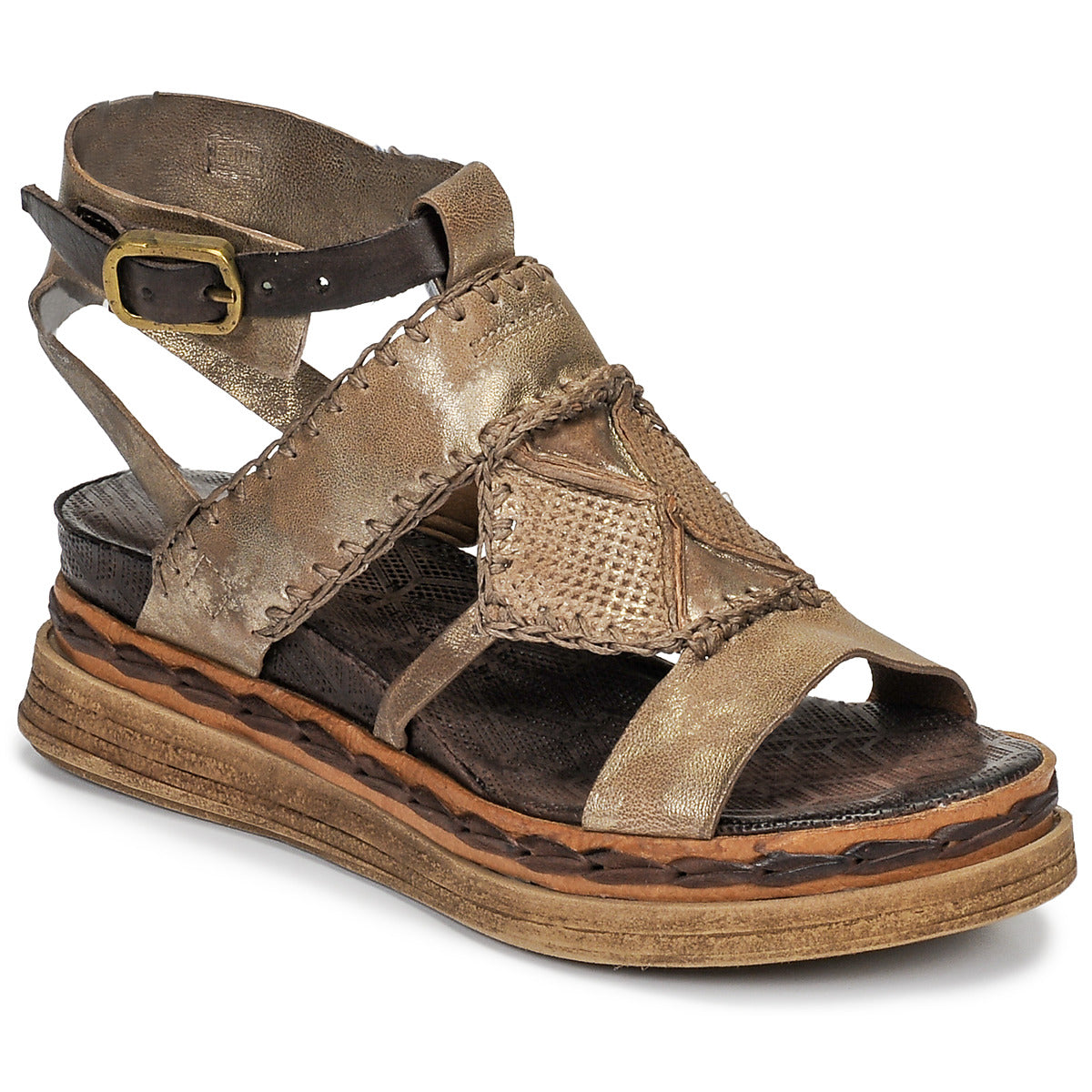 Sandali donne Airstep / A.S.98  LAGOS  Oro 