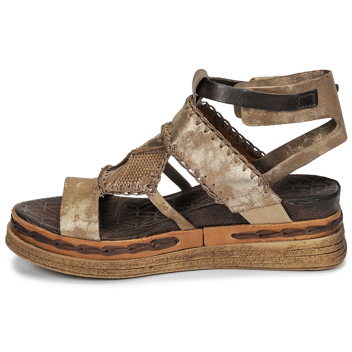 Sandali donne Airstep / A.S.98  LAGOS  Oro 