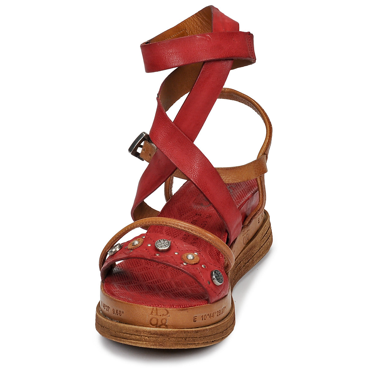 Sandali donne Airstep / A.S.98  LAGOS  Rosso 