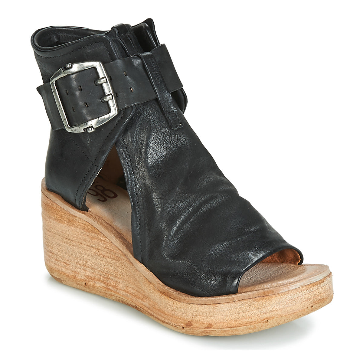 Sandali donne Airstep / A.S.98  NOA BUCKLE  Nero 