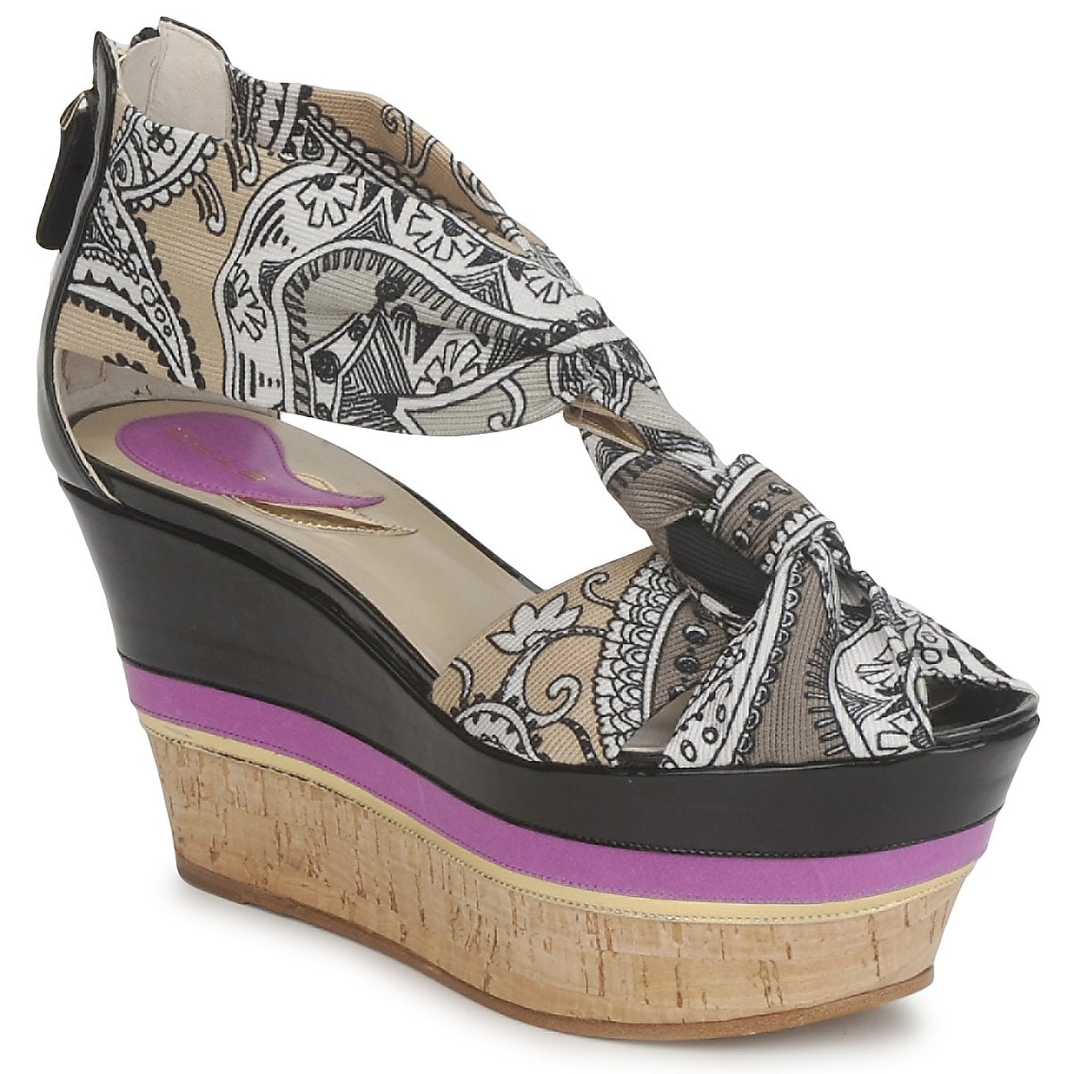 Sandali donne Etro  3467  Grigio 