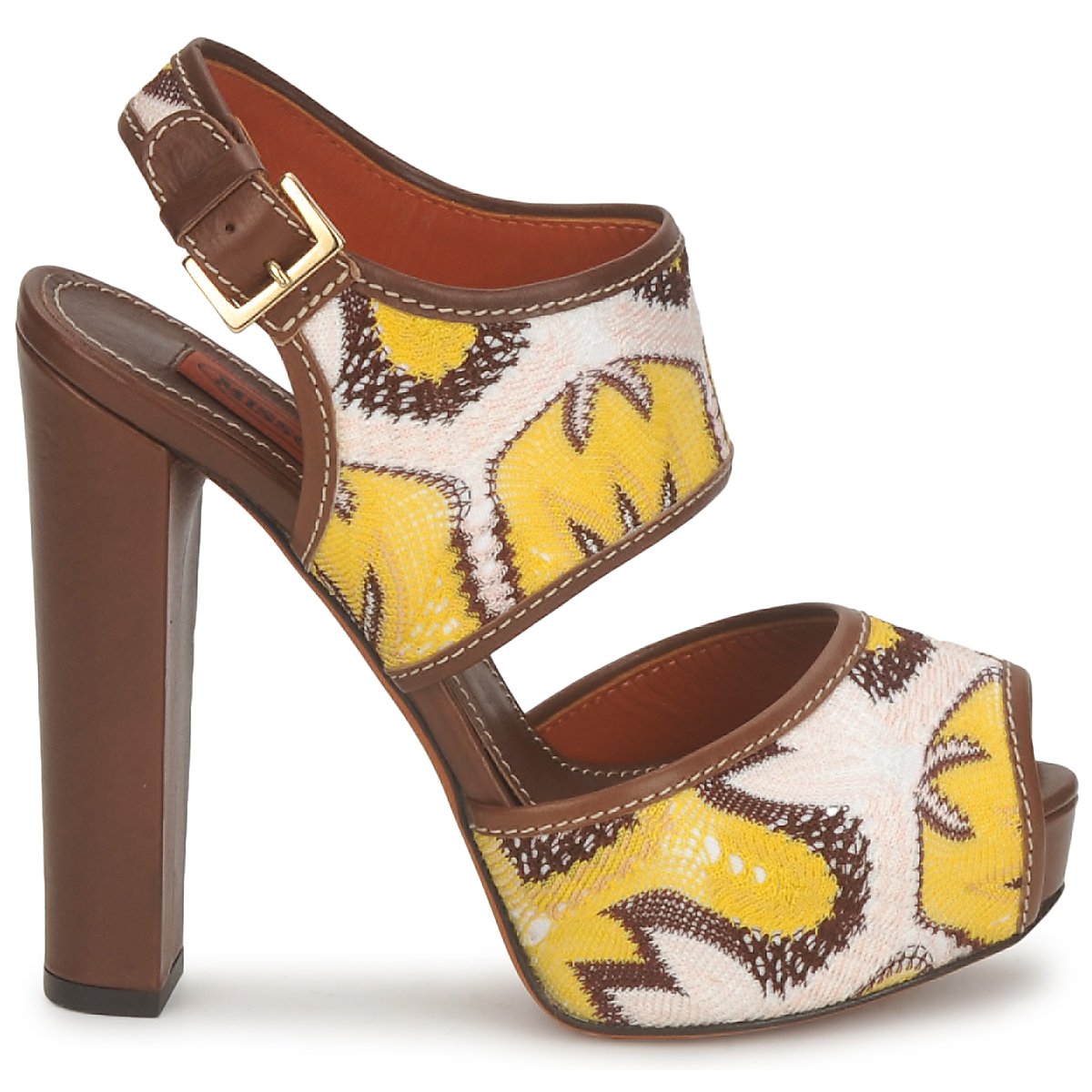 Sandali donne Missoni  TM81  Marrone 