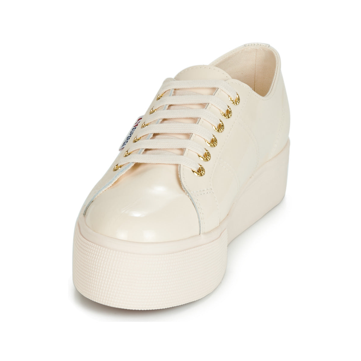 Sneakers basse donne Superga  2790 LEAPATENT  Beige 