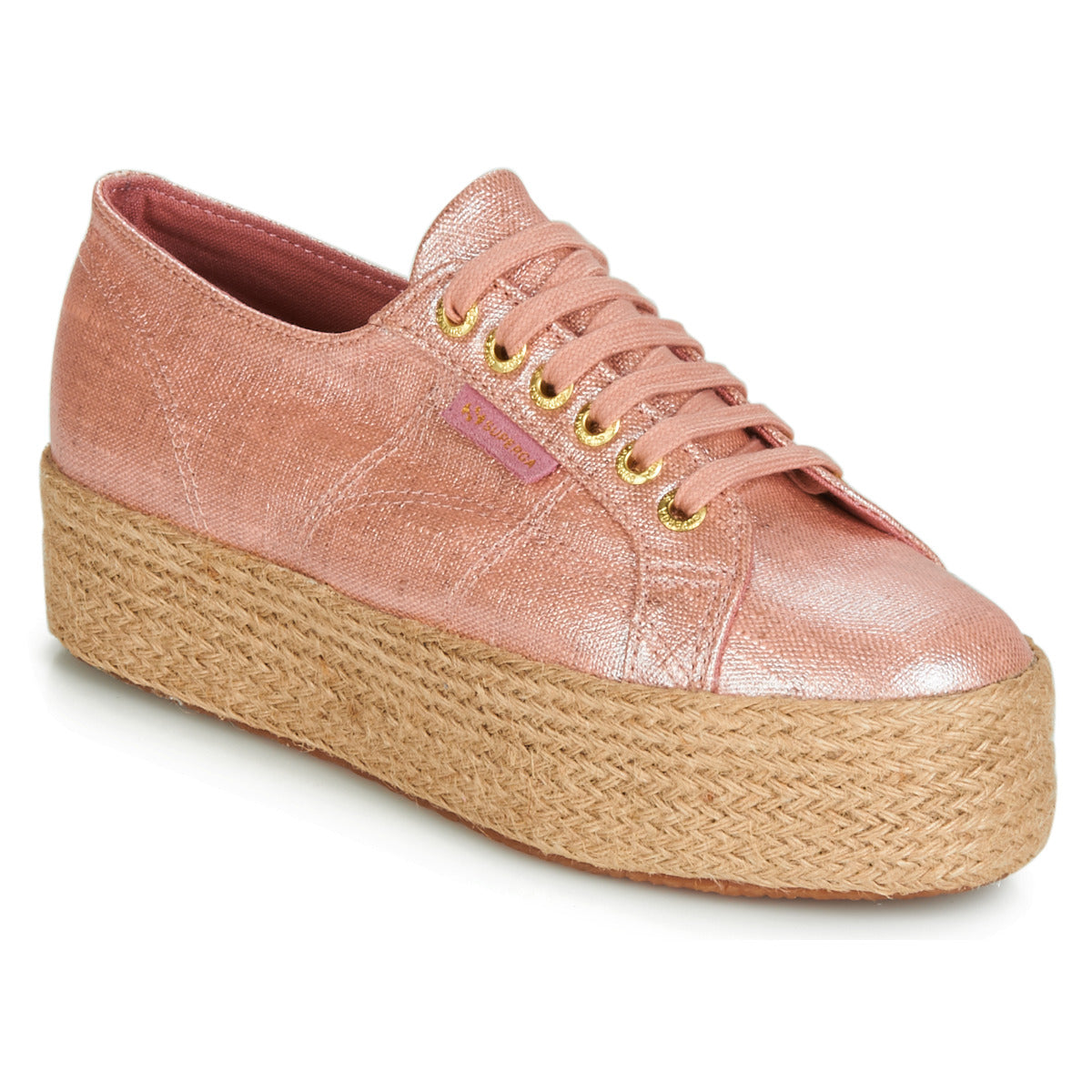 Sneakers basse donne Superga  2790 LINRBRROPE  Rosa 