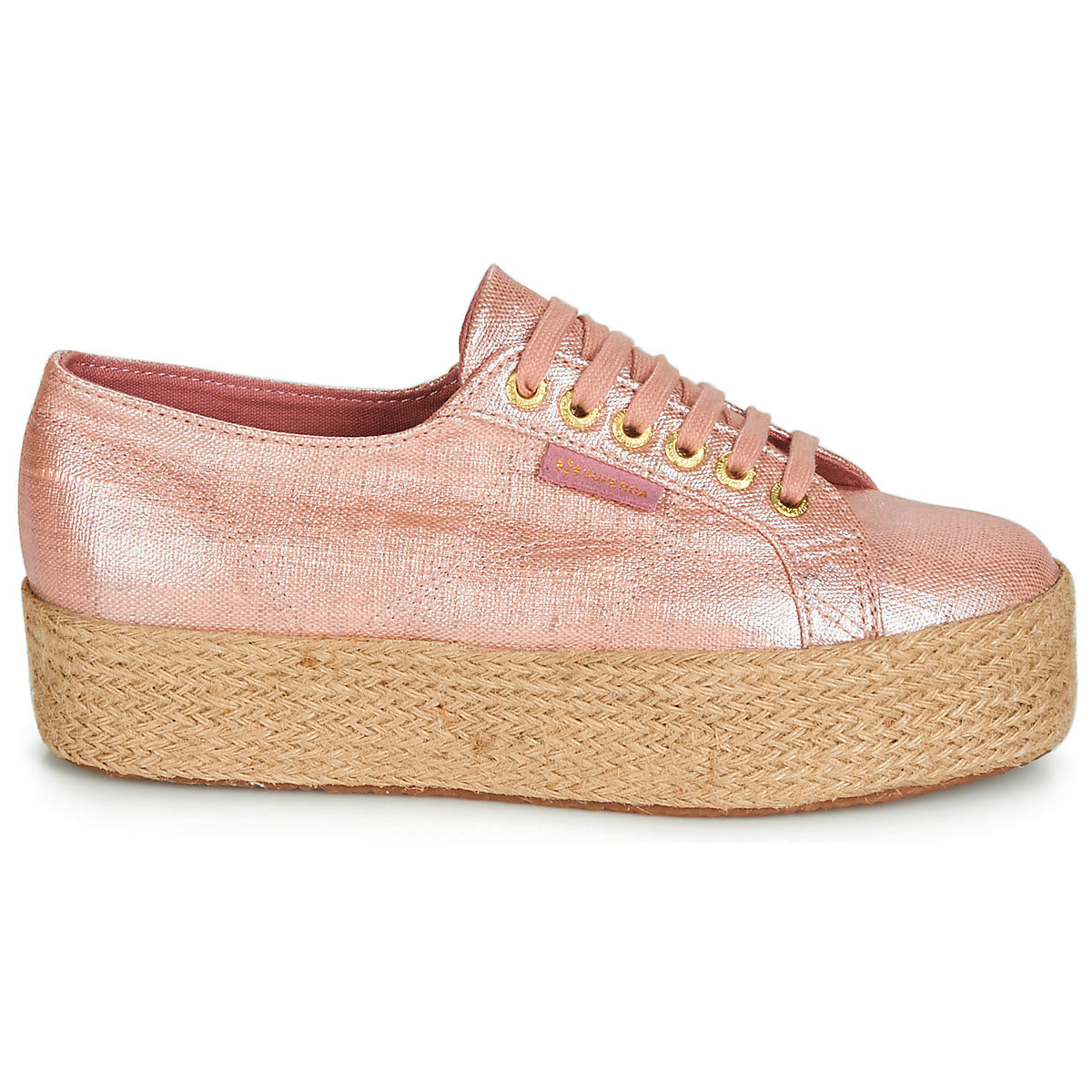 Sneakers basse donne Superga  2790 LINRBRROPE  Rosa 