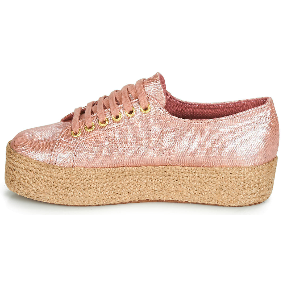 Sneakers basse donne Superga  2790 LINRBRROPE  Rosa 