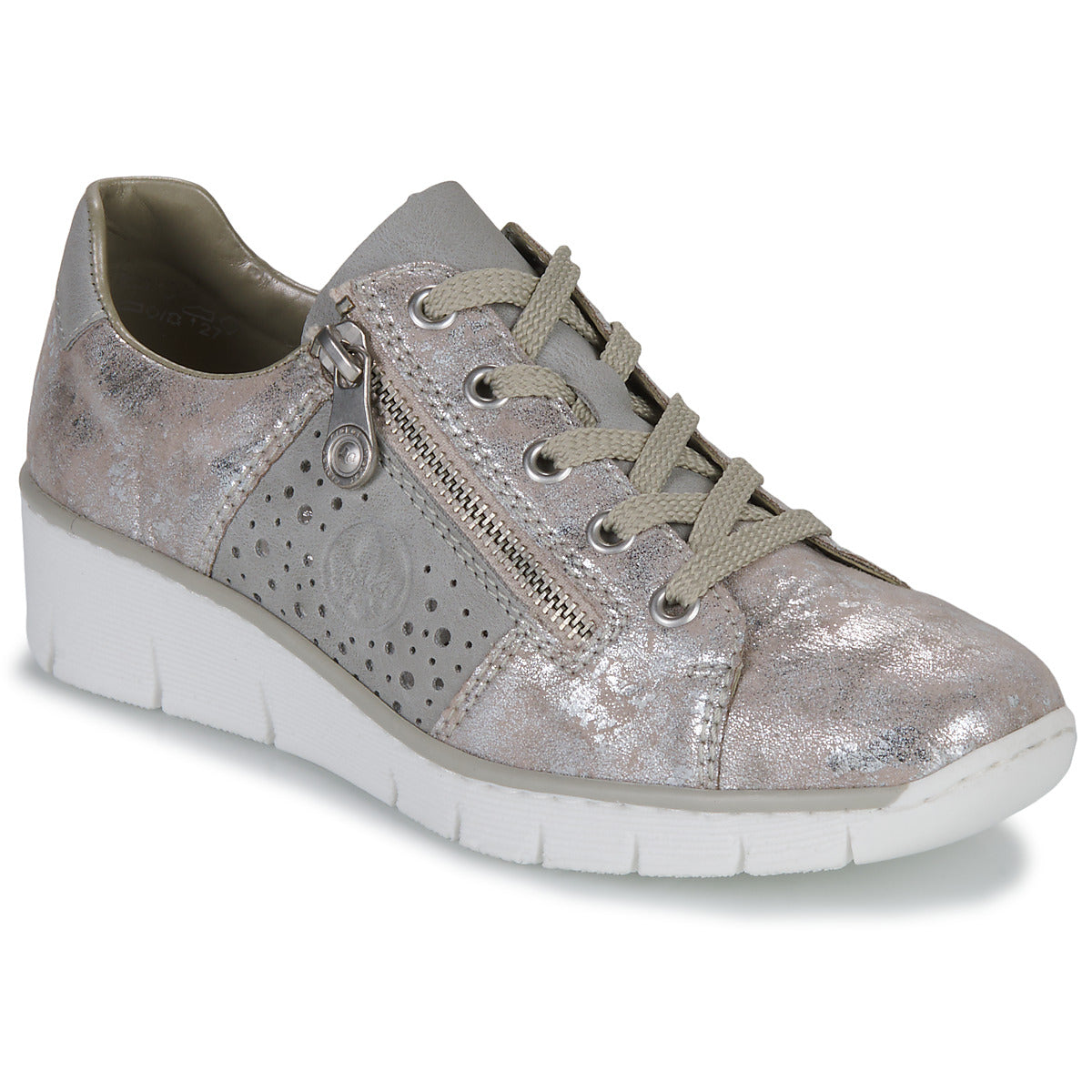 Sneakers basse donne Rieker  RIKTUS  Argento 