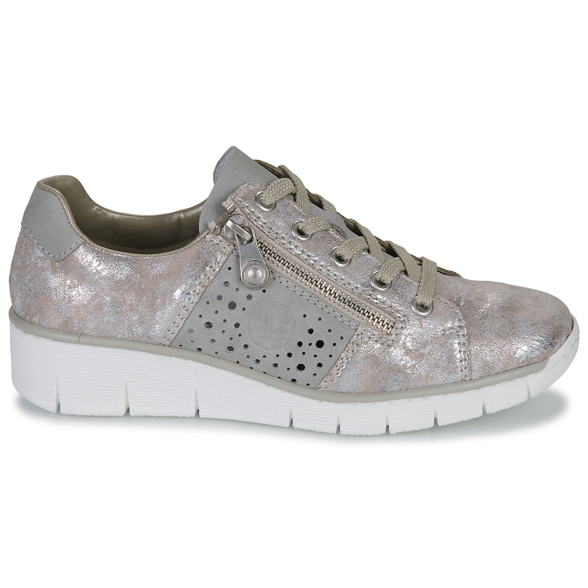 Sneakers basse donne Rieker  RIKTUS  Argento 