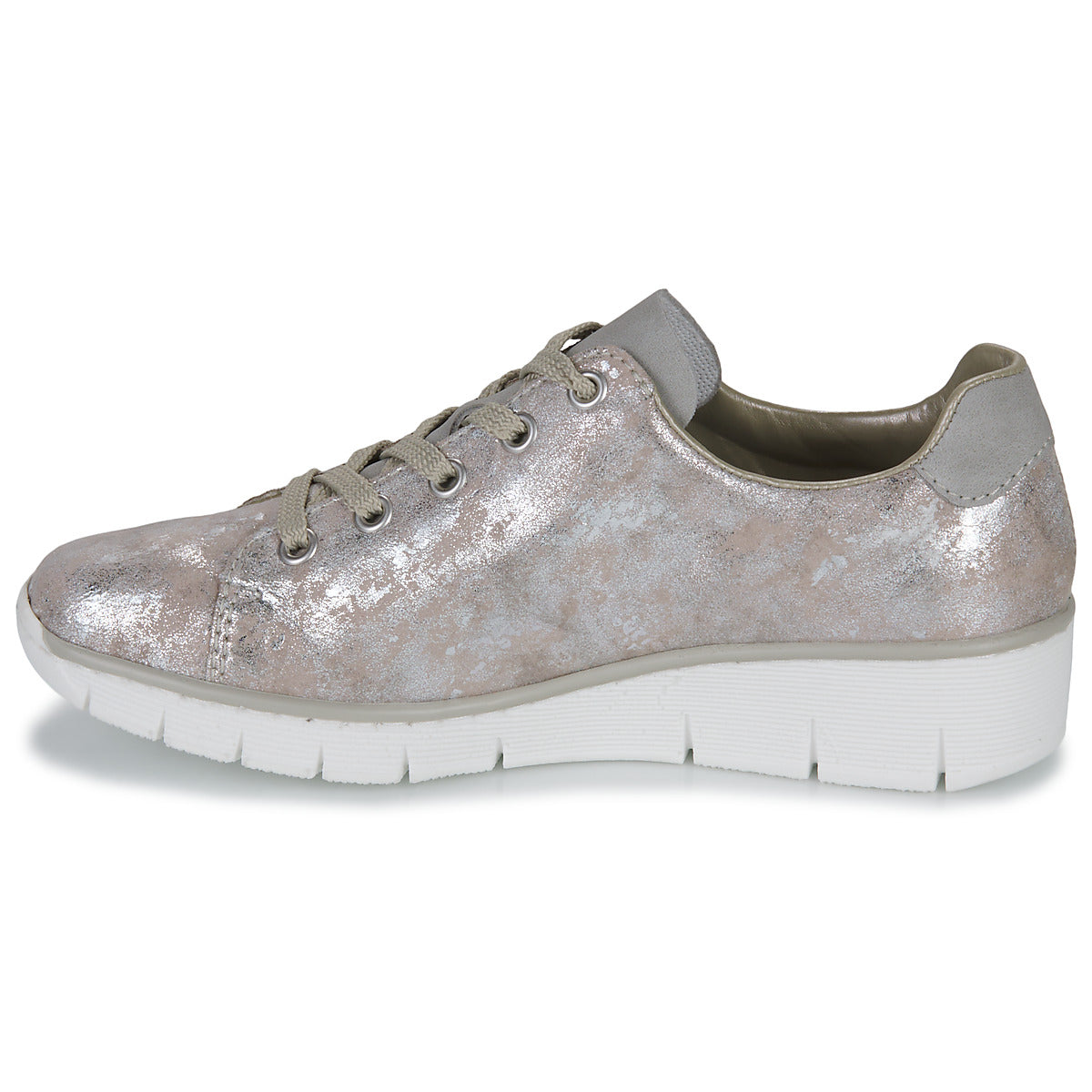 Sneakers basse donne Rieker  RIKTUS  Argento 