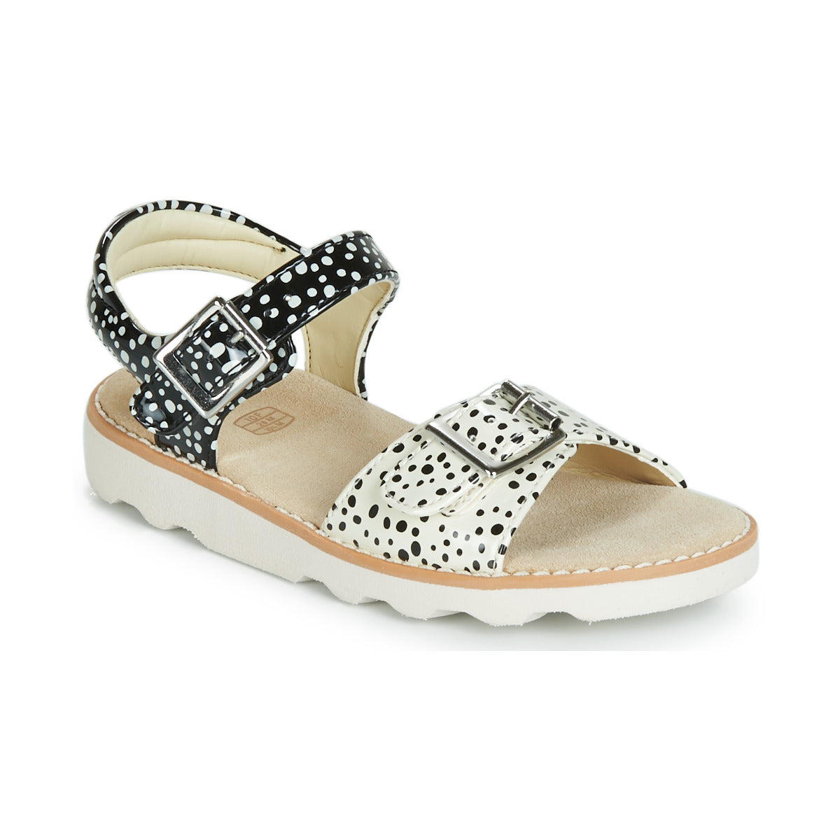 Sandali bambini ragazza Clarks  Crown Bloom T  Nero 