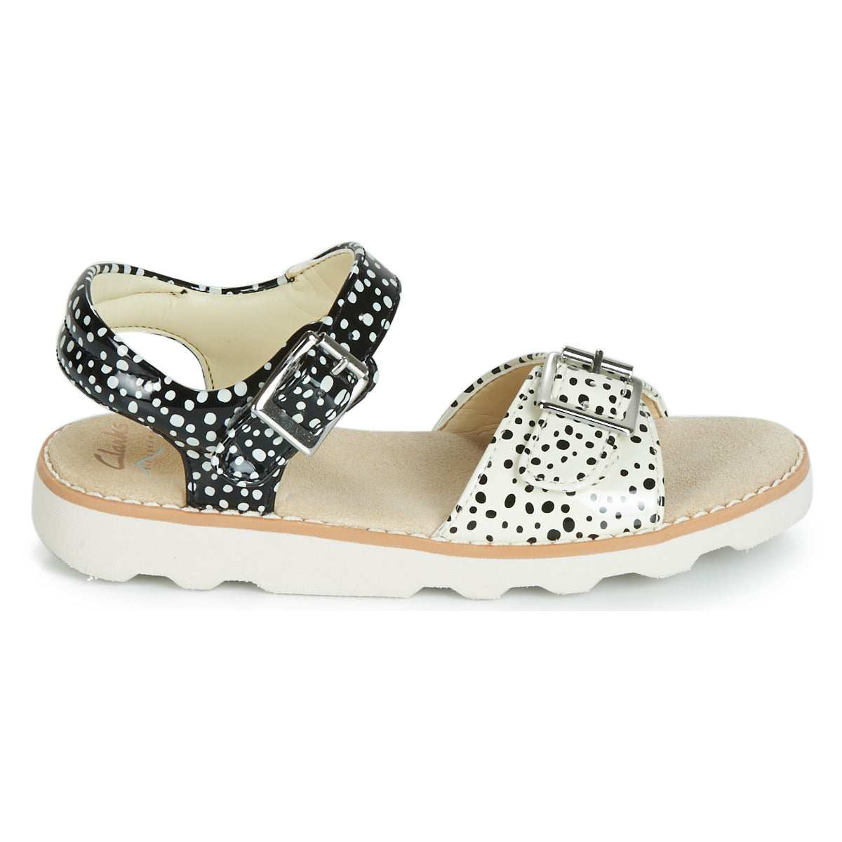 Sandali bambini ragazza Clarks  Crown Bloom T  Nero 