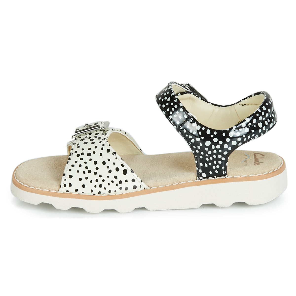 Sandali bambini ragazza Clarks  Crown Bloom T  Nero 