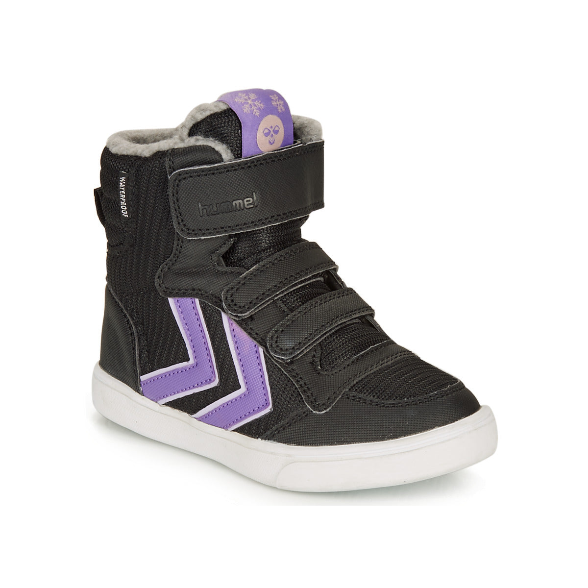 Scarpe bambini ragazza hummel  STADIL POLY BOOT MID JR  Nero 