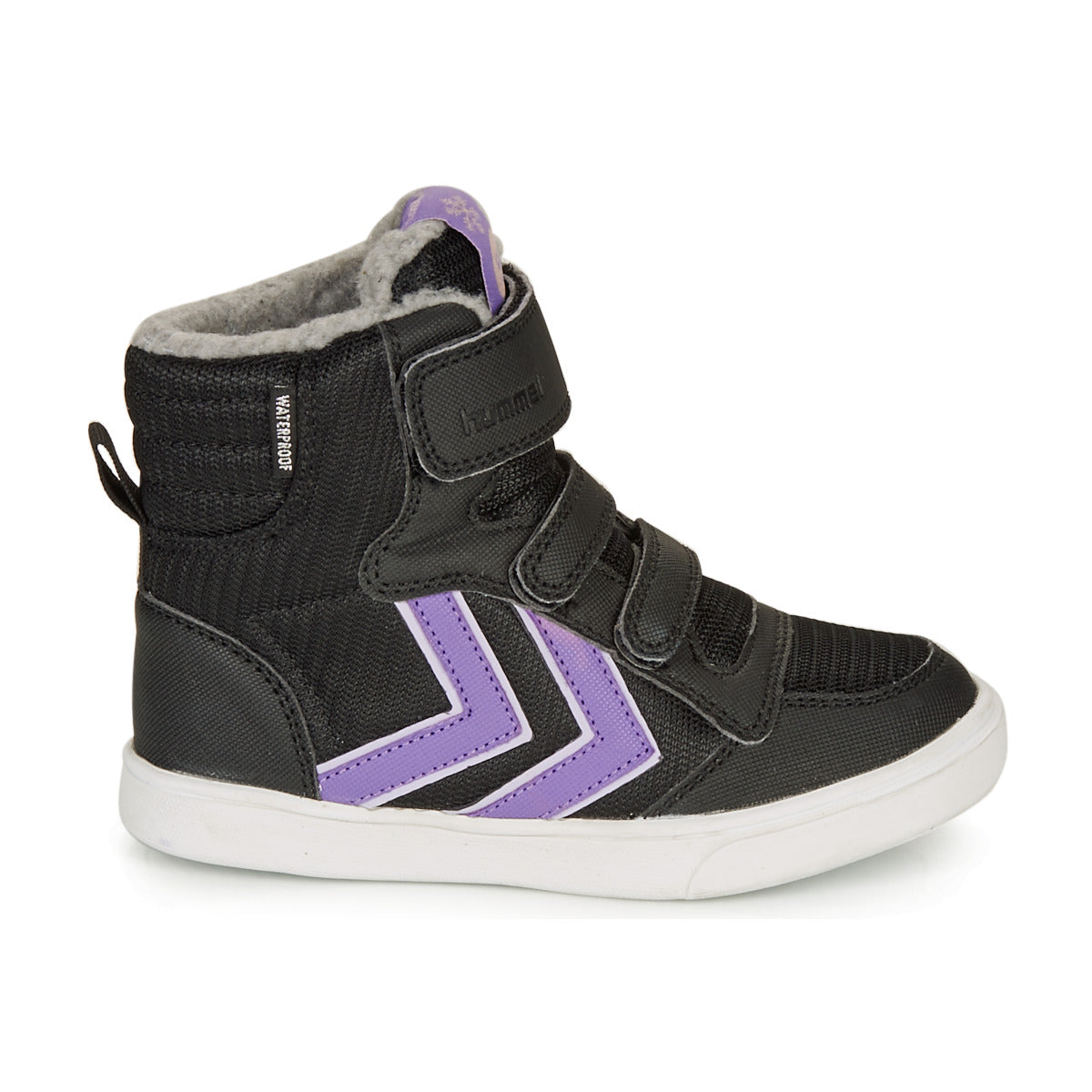 Scarpe bambini ragazza hummel  STADIL POLY BOOT MID JR  Nero 