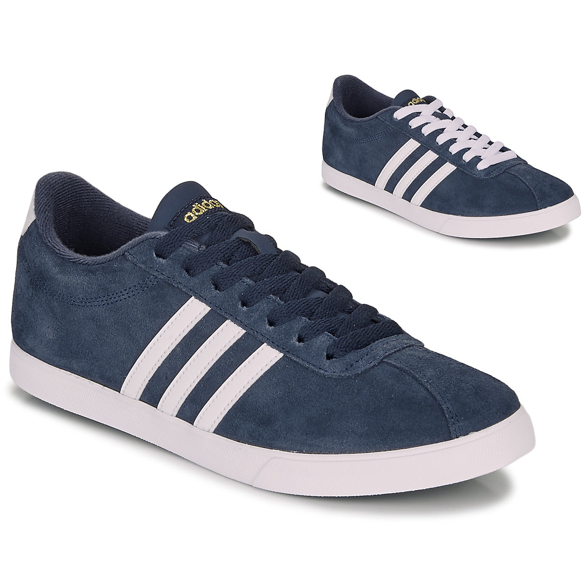 Sneakers basse donne adidas  COURTSET N AVY   