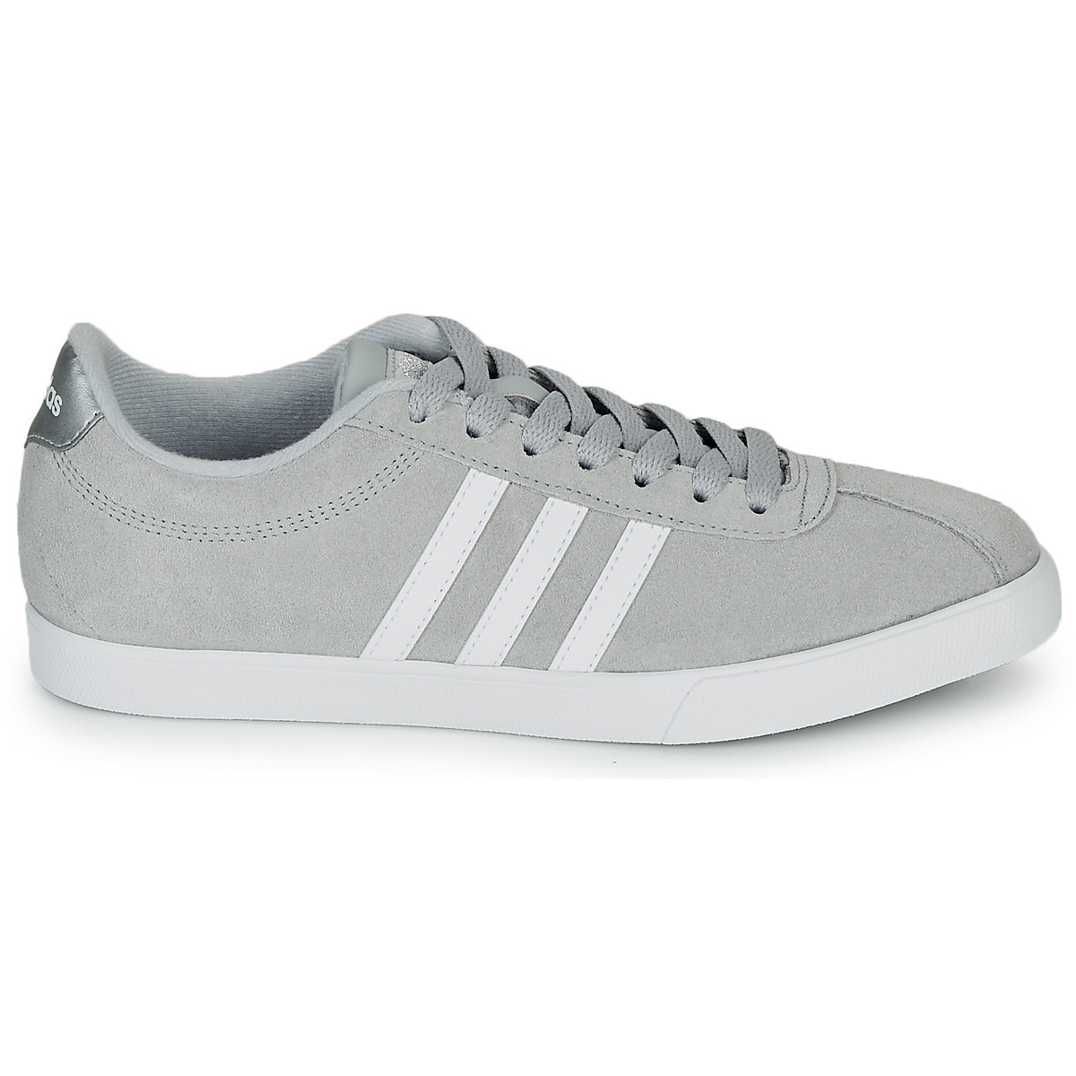 Sneakers basse donne adidas  COURTSET GRIS   