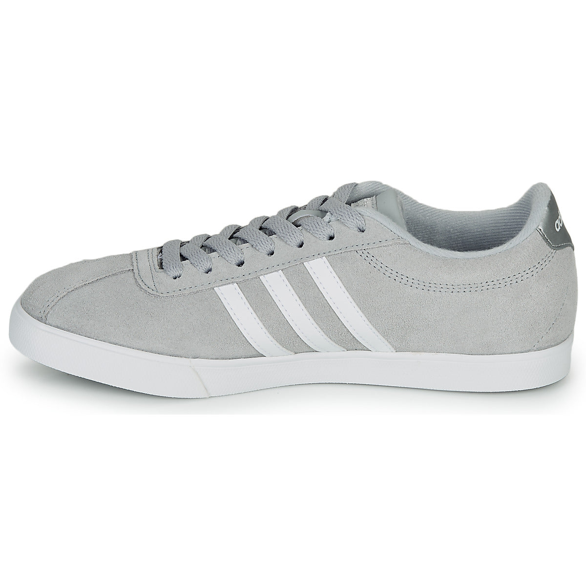 Sneakers basse donne adidas  COURTSET GRIS   