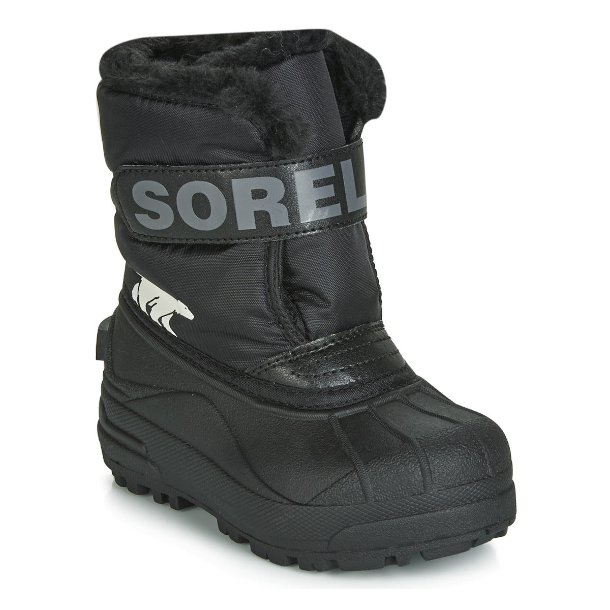 Scarpe da neve bambini ragazzo Sorel  CHILDRENS SNOW COMMANDER  Nero 