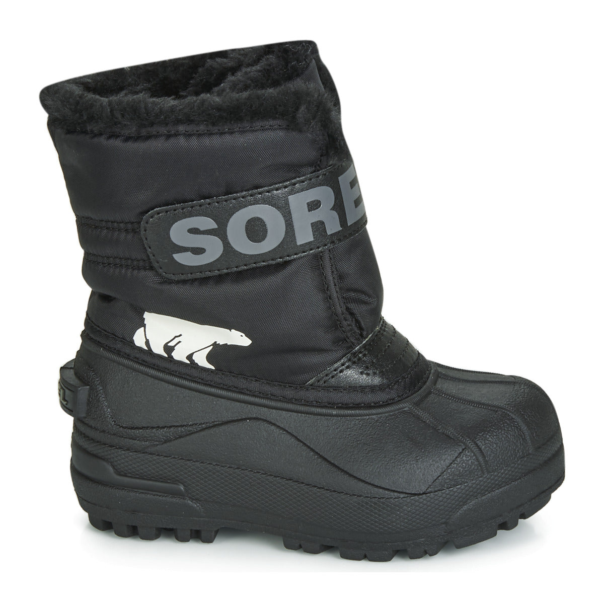 Scarpe da neve bambini ragazzo Sorel  CHILDRENS SNOW COMMANDER  Nero 