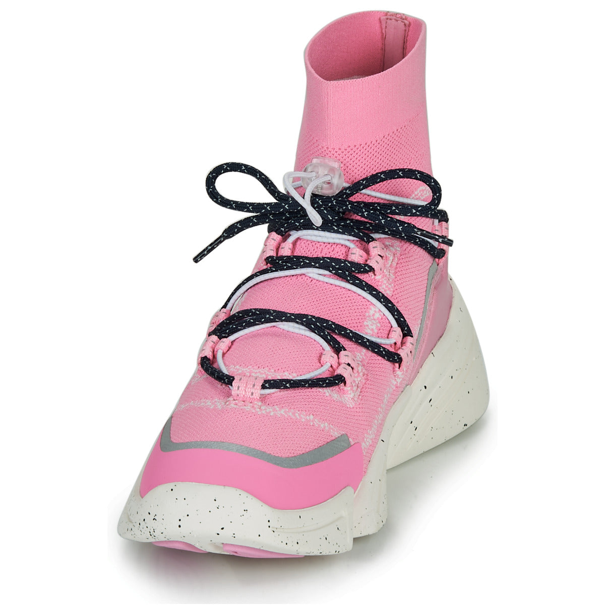 Sneakers alte donne Kenzo  K SOCK SLIP ON  Rosa 