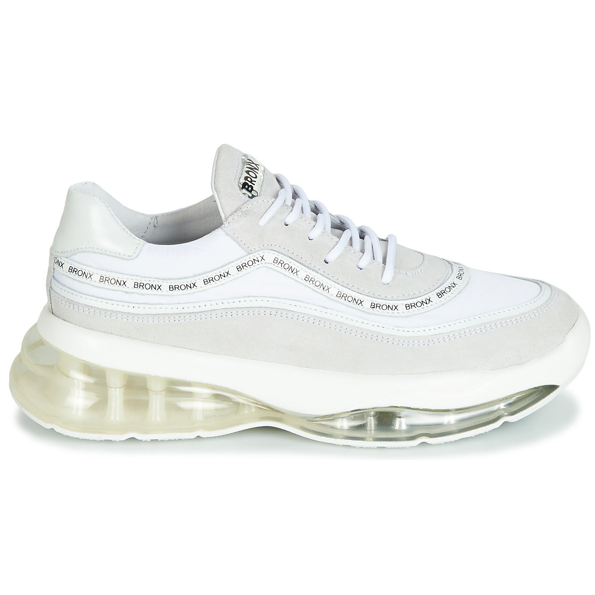 Sneakers basse donne Bronx  BUBBLY  Bianco 