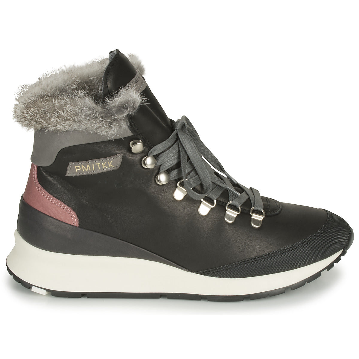 Sneakers alte donne Philippe Model  MONTECARLO  Nero 