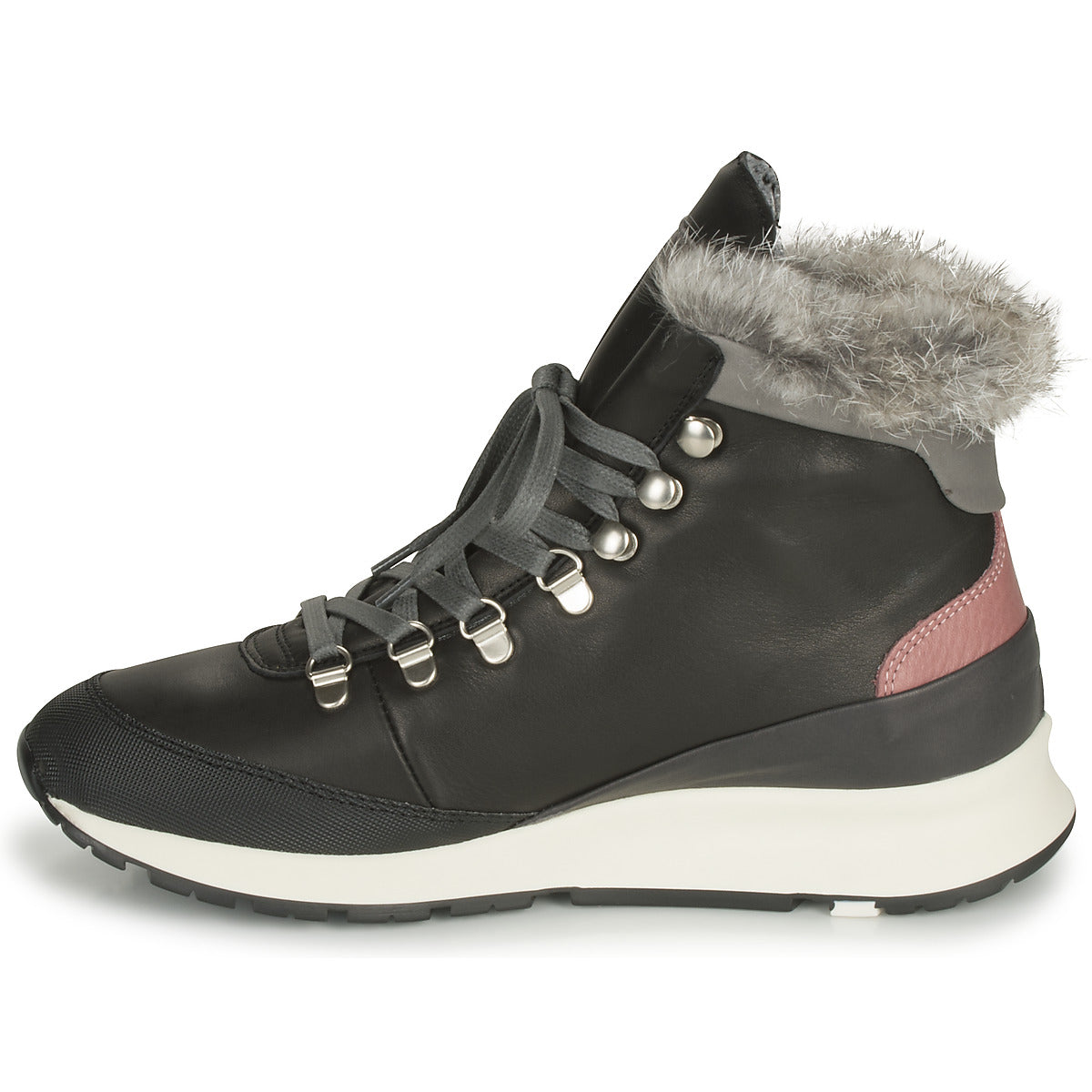 Sneakers alte donne Philippe Model  MONTECARLO  Nero 