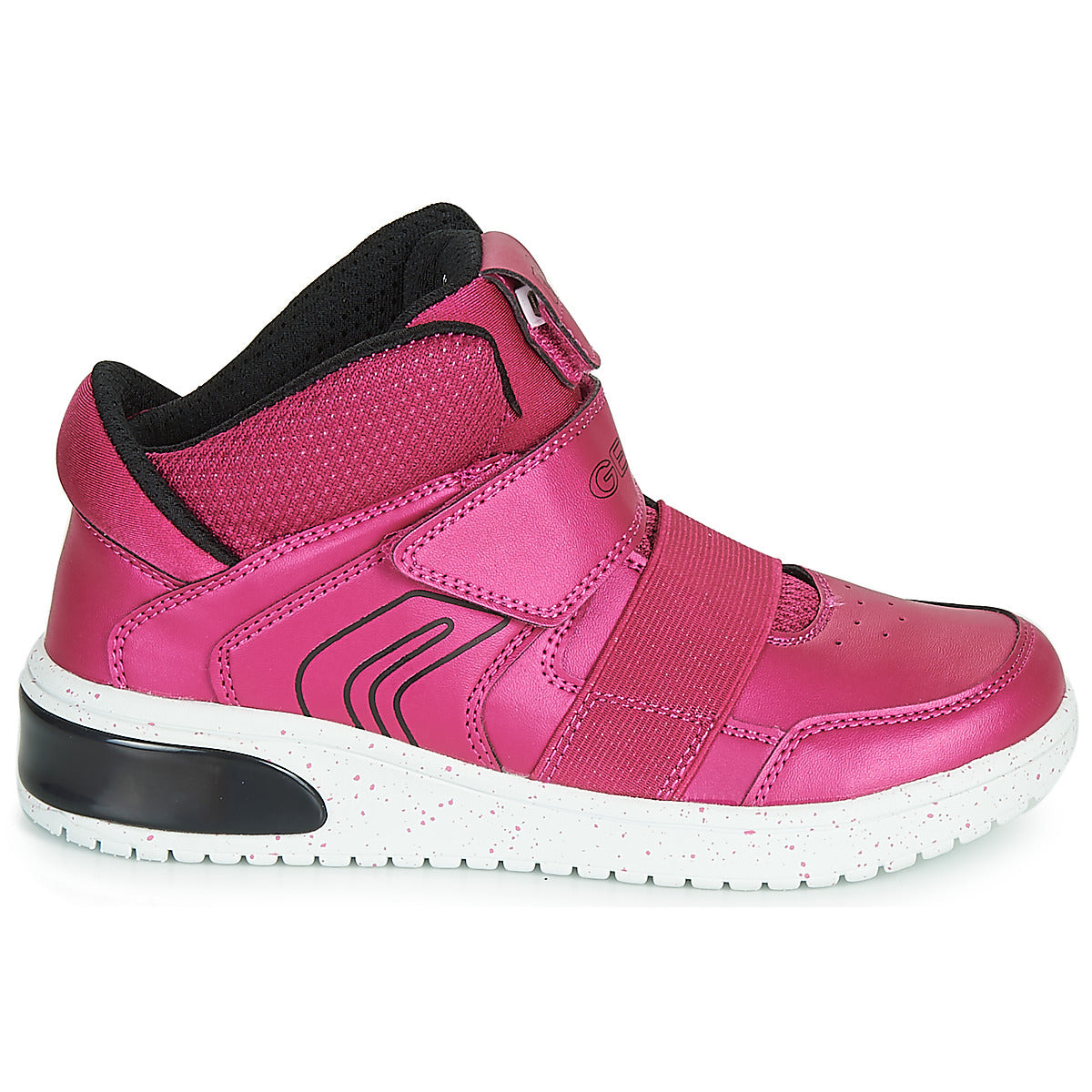 Scarpe bambini ragazza Geox  J XLED GIRL  Rosa 