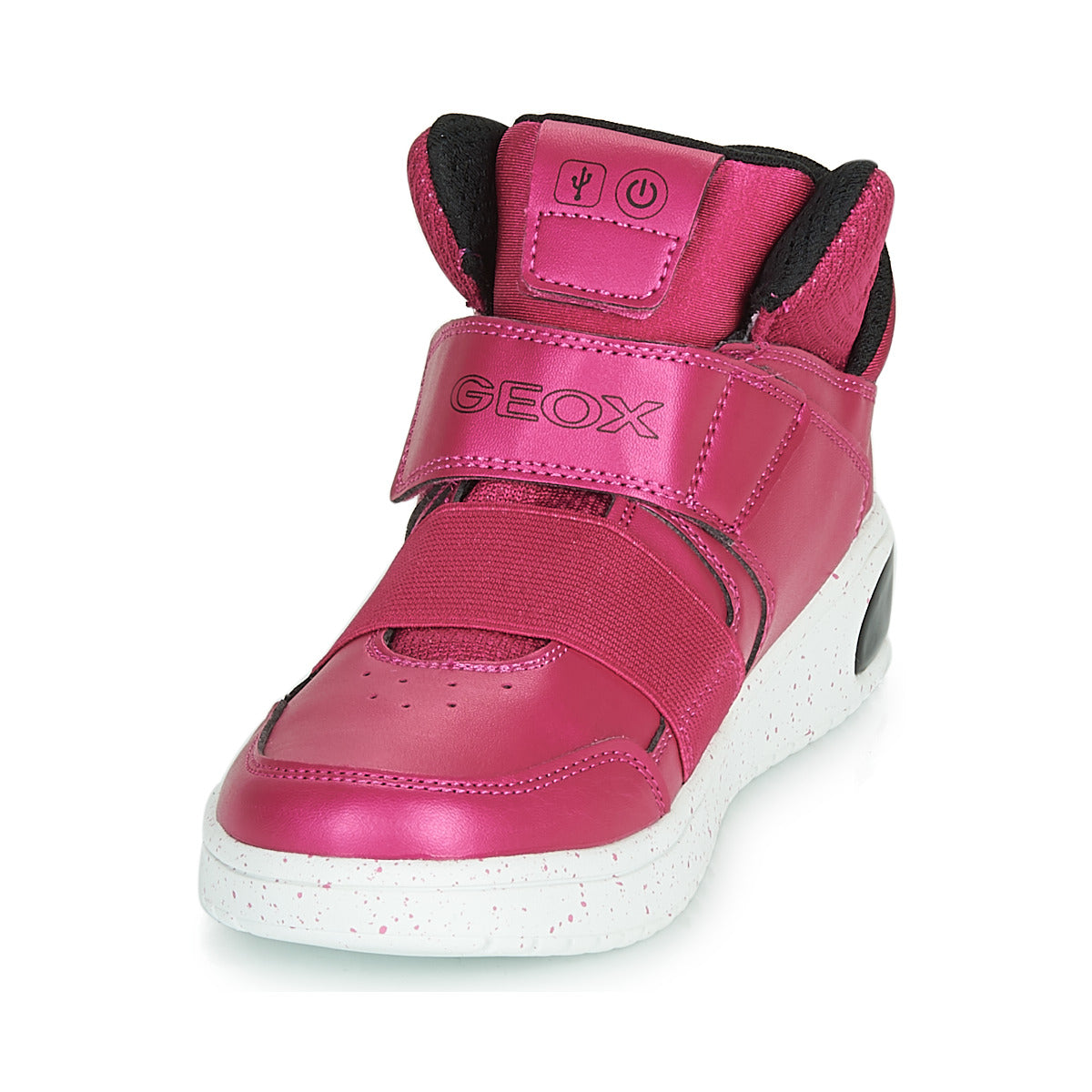 Scarpe bambini ragazza Geox  J XLED GIRL  Rosa 