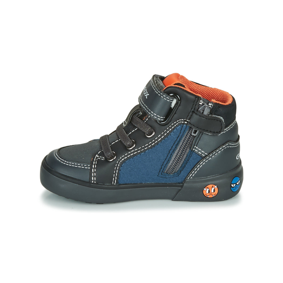 Scarpe bambini ragazzo Geox  B KILWI BOY  Grigio 