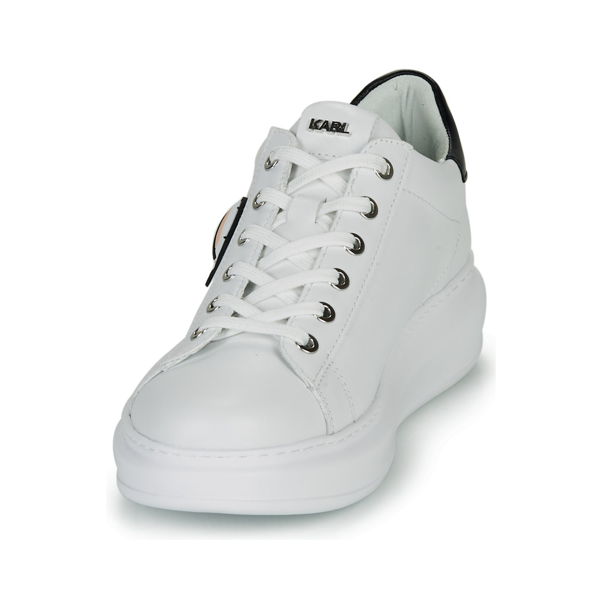 Sneakers basse donne Karl Lagerfeld  KAPRI KARL IKONIC LO LACE  Bianco 