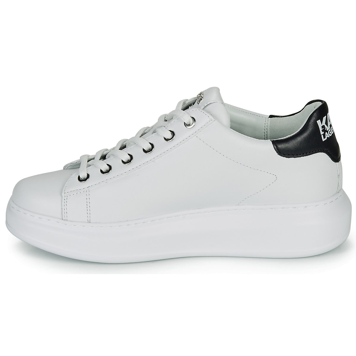 Sneakers basse donne Karl Lagerfeld  KAPRI KARL IKONIC LO LACE  Bianco 