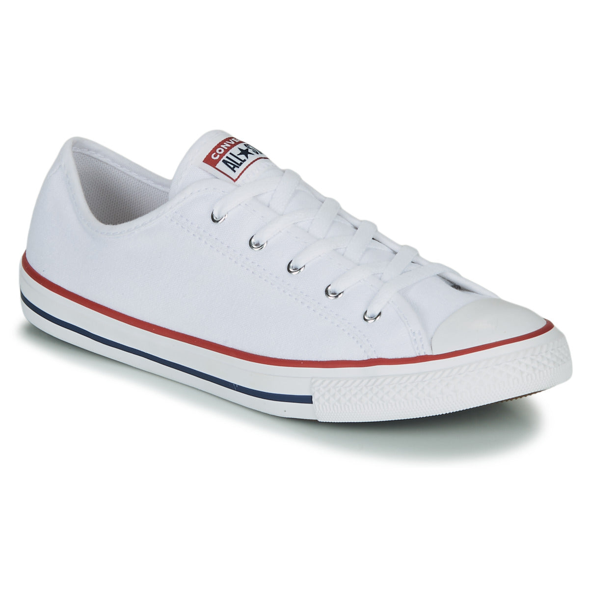 Sneakers basse donne Converse  CHUCK TAYLOR ALL STAR DAINTY GS  CANVAS OX  Bianco 