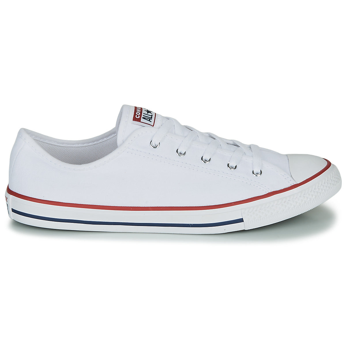 Sneakers basse donne Converse  CHUCK TAYLOR ALL STAR DAINTY GS  CANVAS OX  Bianco 