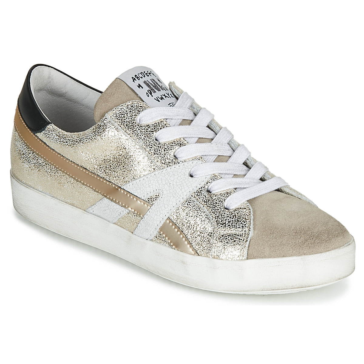 Sneakers basse donne Meline  MEL  Oro 