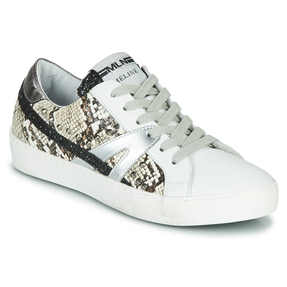 Sneakers basse donne Meline  PANNA  Bianco 