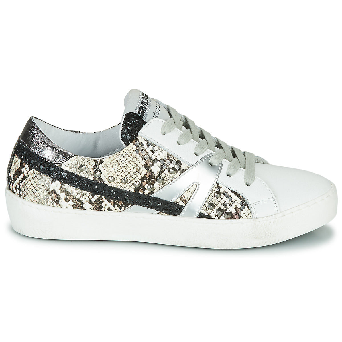 Sneakers basse donne Meline  PANNA  Bianco 