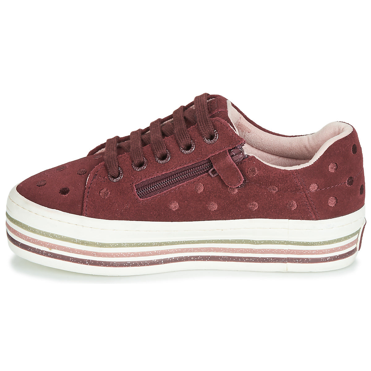 Scarpe bambini ragazza Gioseppo  FUSSEN  Bordeaux 