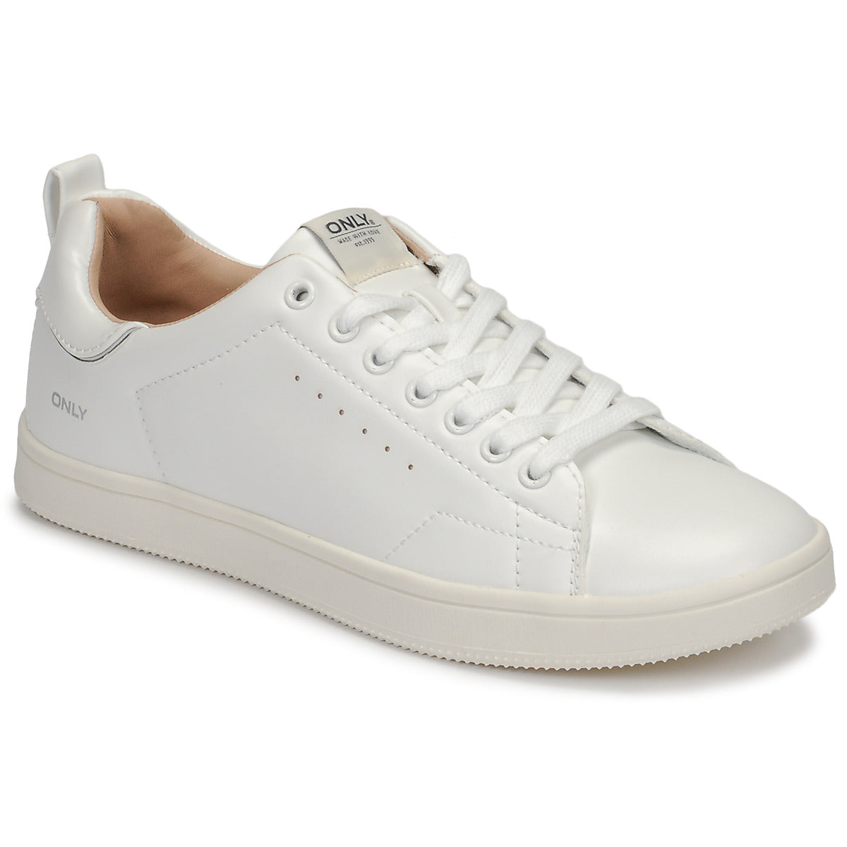 Sneakers basse donne Only  SHILO PU  Bianco 