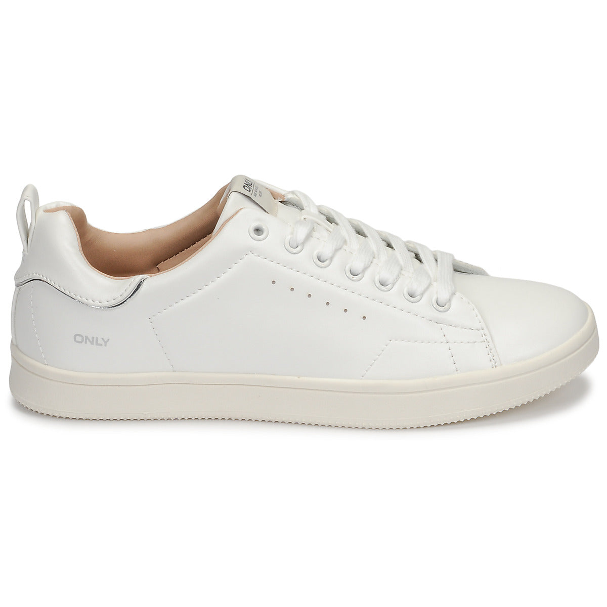 Sneakers basse donne Only  SHILO PU  Bianco 